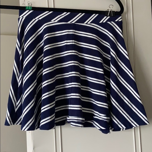Royal Blue and White Skirt - Picture 1 of 1